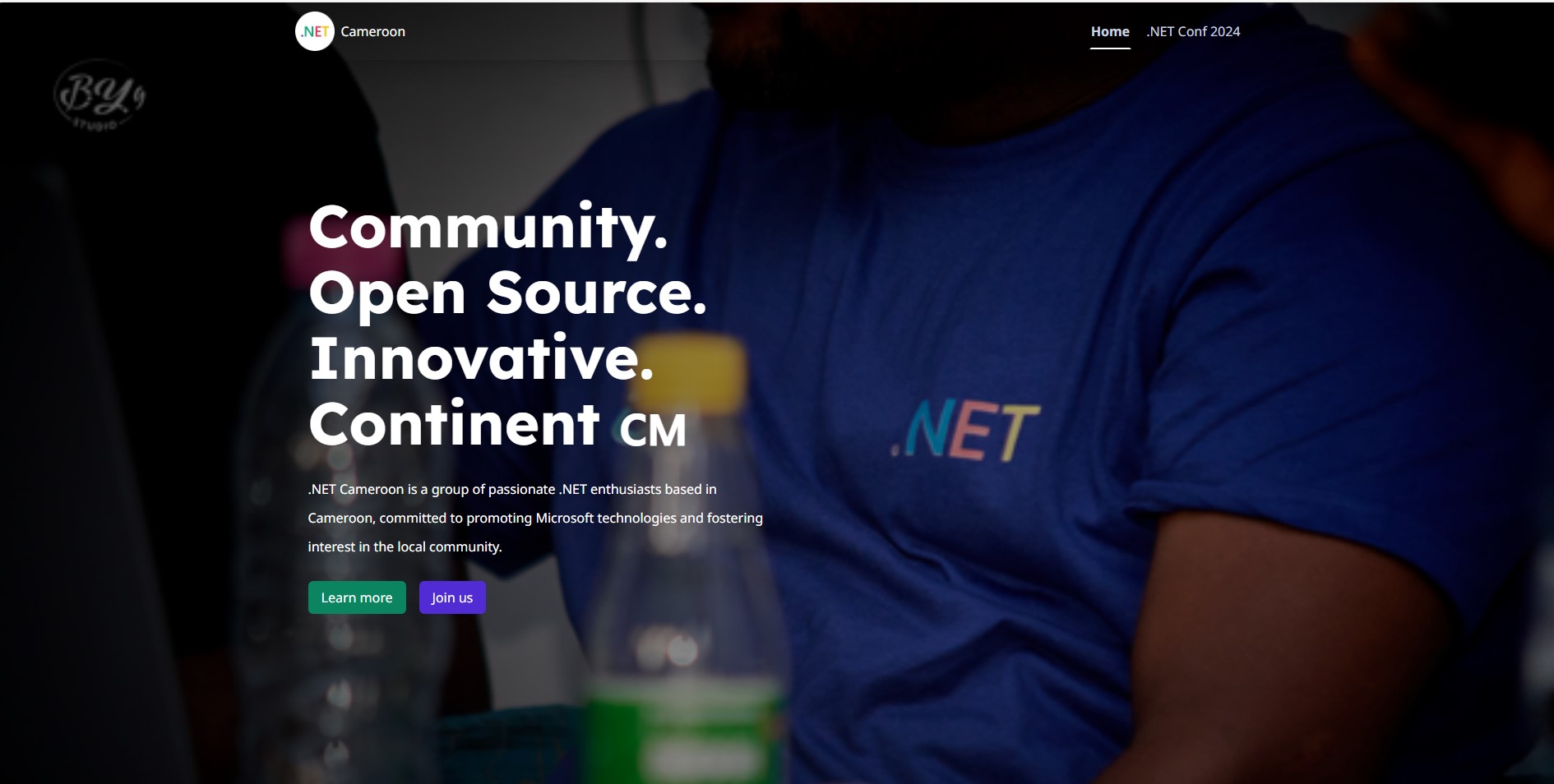 Site web de la communauté .NET Cameroun