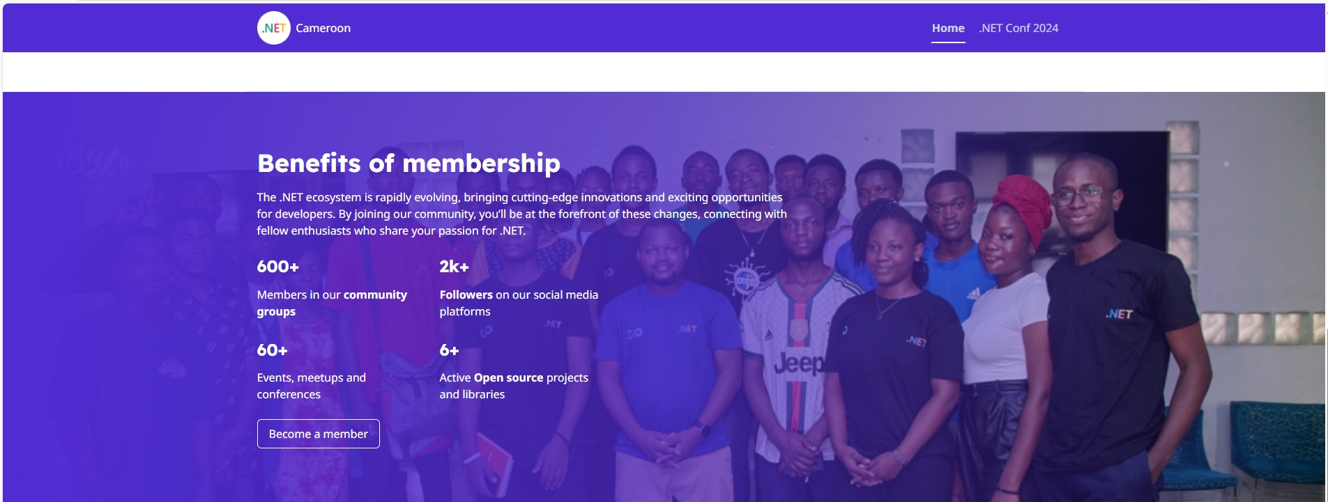 Programme de la .NET Conf Cameroun